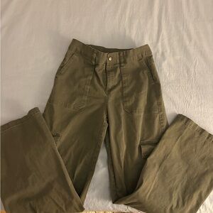 Olive Green Cargo Pants